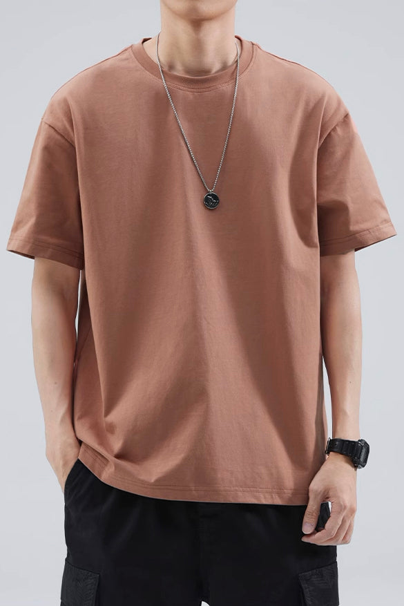 Sanben needle style cotton short sleeve T-shirt
