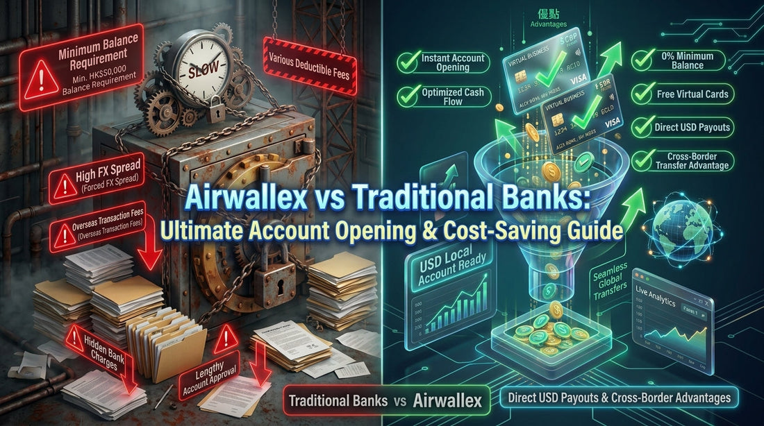 Stop Letting Banks & Processors Eat Your E-commerce Margins: Airwallex vs. Traditional Banks (2026 Review & Scaling Guide)
