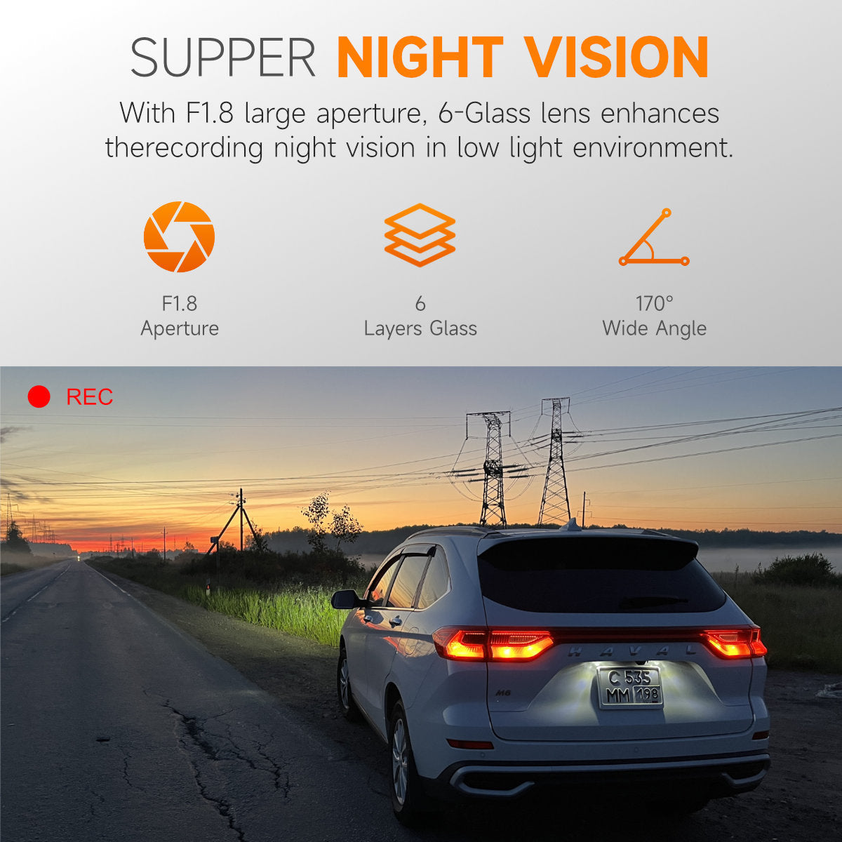 2025年新款4K行車記錄儀，附夜視功能及5G WiFi - A215