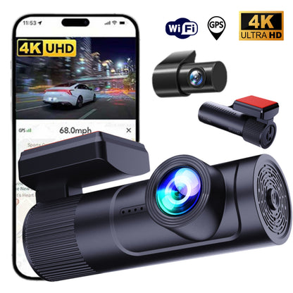 2025 Ultra-Wide WDR HD Night Vision WiFi GPS Dash Cam - A226