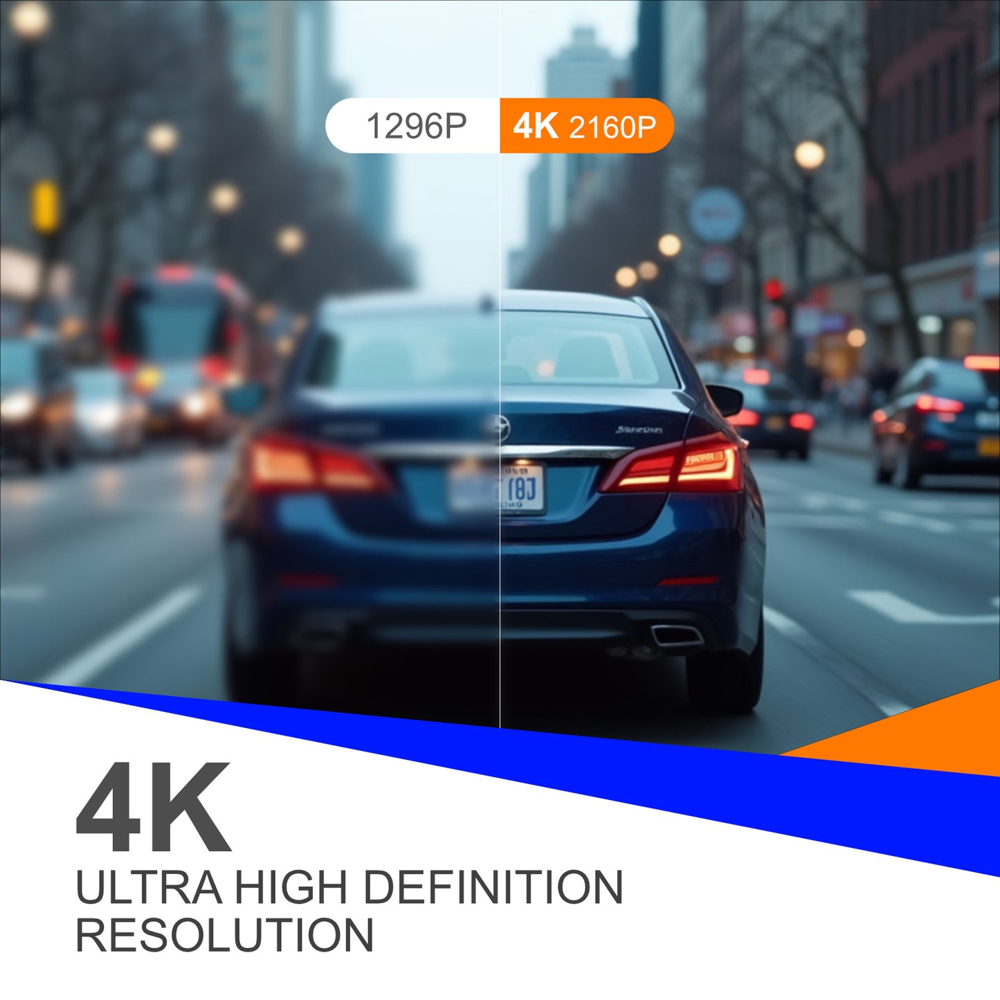 2025 Ultra-Wide WDR HD Night Vision WiFi GPS Dash Cam - A226