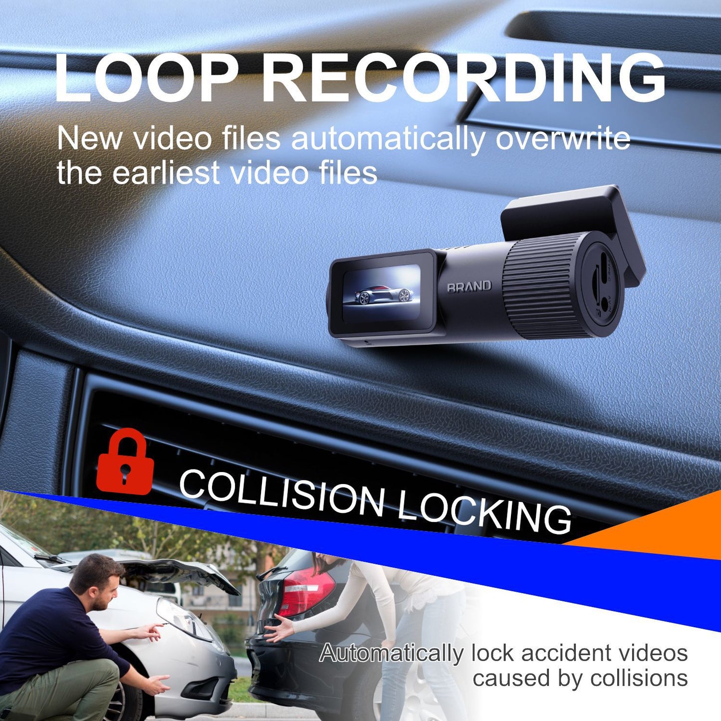 Premium 4K Ultra HD WiFi Dash Camera with 1.5" Display, Night Vision & GPS - A226E