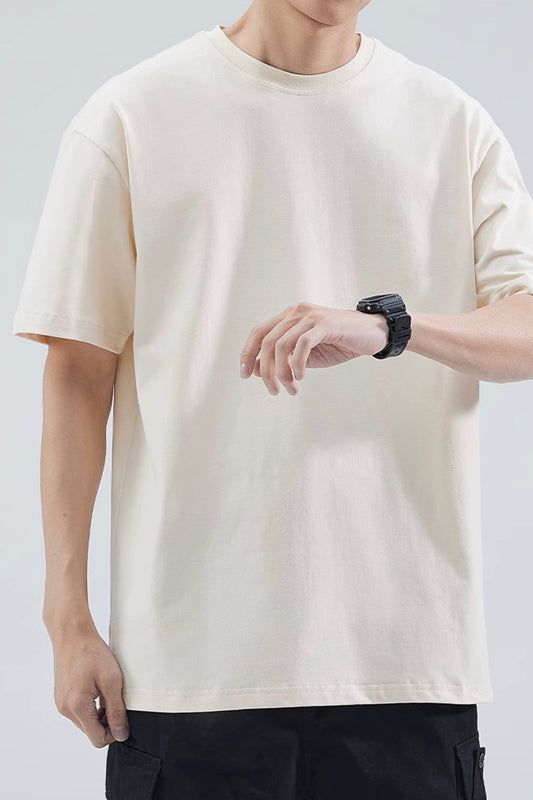 Sanben needle style cotton short sleeve T-shirt