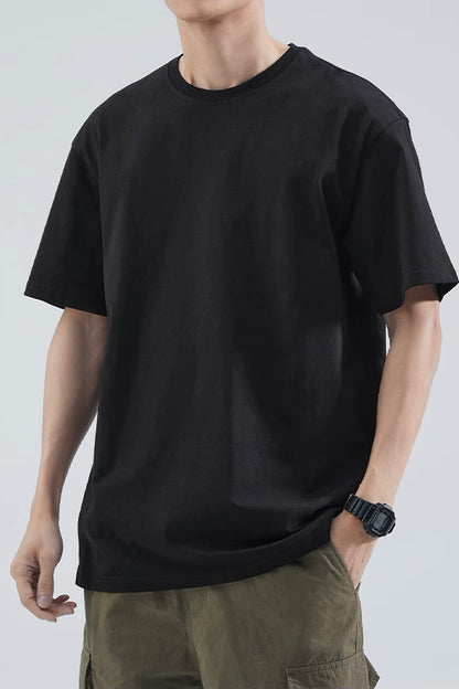 Sanben needle style cotton short sleeve T-shirt