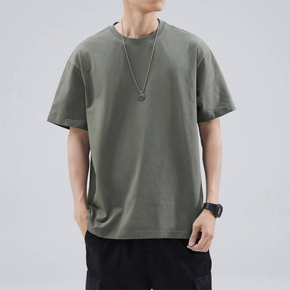 Sanben needle style cotton short sleeve T-shirt