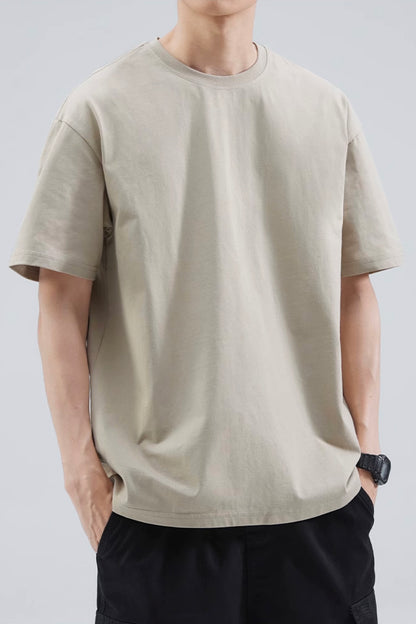 Sanben needle style cotton short sleeve T-shirt