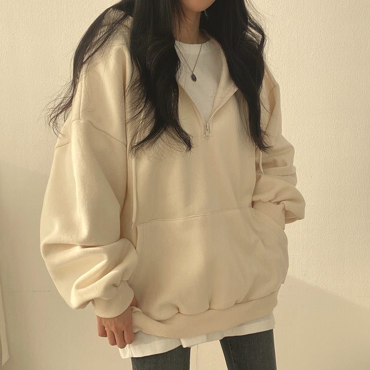 韓版連帽衛衣、潮牌外套、加絨 Hoodie、寬鬆長版上衣、韓系穿搭、街頭風、秋冬新款、情侶裝、女衛衣、韓系長袖外套
hoodie, oversized zip-up hoodie, streetwear sweatshirt, women’s fleece hoodie, long hoodie coat, korean fashion outfit, casual hoodie, unisex streetwear, winter hoodie for women, minimalist korean style.