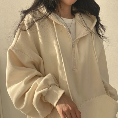 韓版連帽衛衣、潮牌外套、加絨 Hoodie、寬鬆長版上衣、韓系穿搭、街頭風、秋冬新款、情侶裝、女衛衣、韓系長袖外套
hoodie, oversized zip-up hoodie, streetwear sweatshirt, women’s fleece hoodie, long hoodie coat, korean fashion outfit, casual hoodie, unisex streetwear, winter hoodie for women, minimalist korean style.