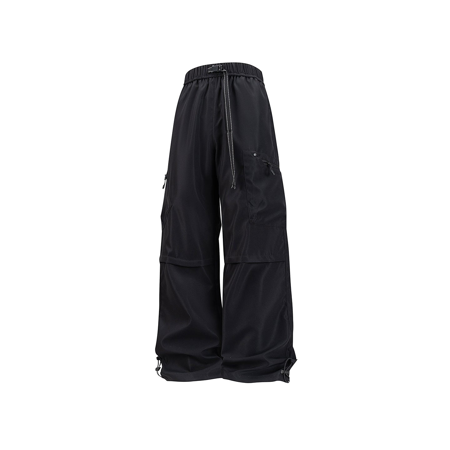 Mens All-Season Functional Cargo Pants | Loose-Fit Straight-Leg Outdoor Trousers