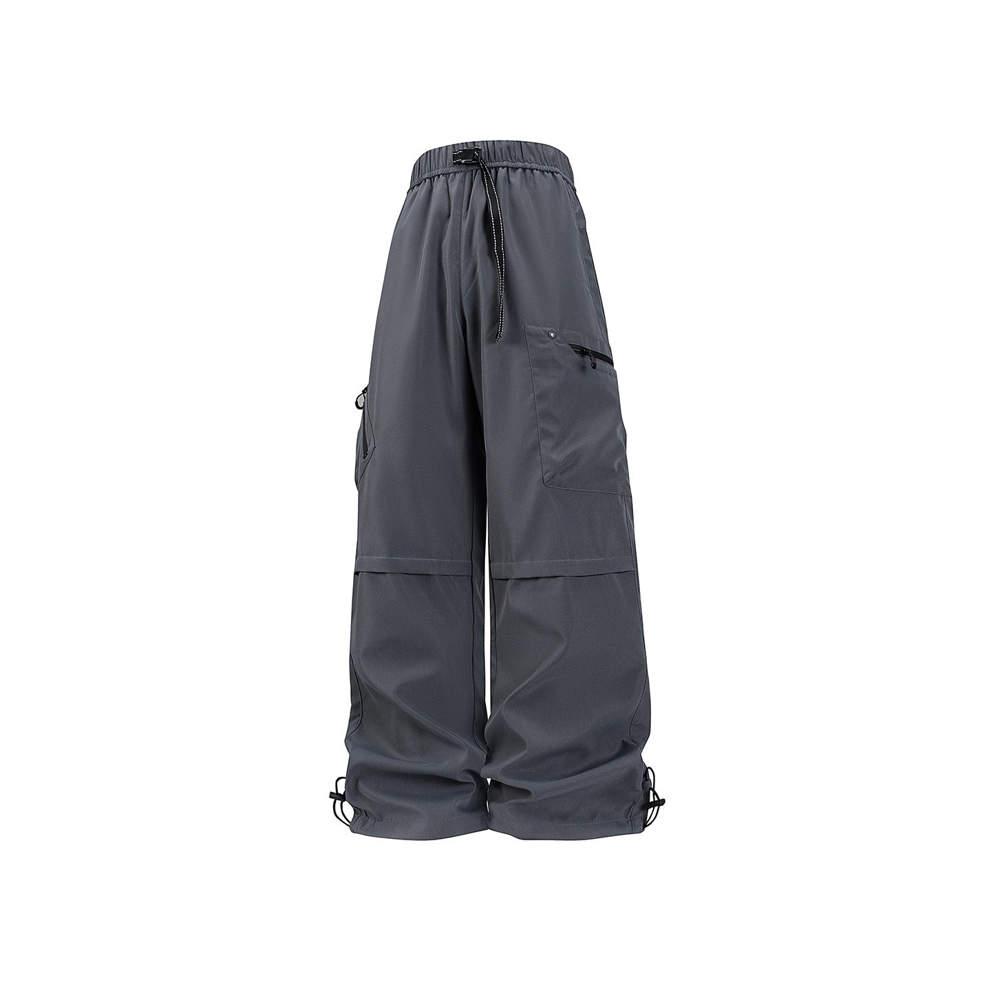 Mens All-Season Functional Cargo Pants | Loose-Fit Straight-Leg Outdoor Trousers