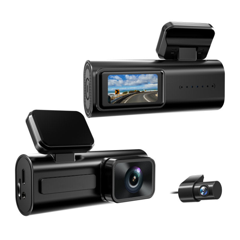 4K 超高清行車記錄器 WiFi 行車記錄儀，配備 1.47 吋顯示器、WDR 夜視和 GPS - A212